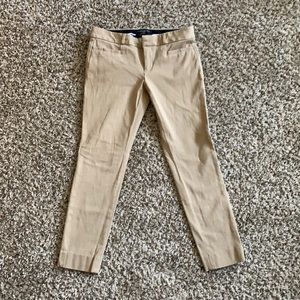 Banana Republic Factory Women's Khaki Pants Sloan Fit Size 0P